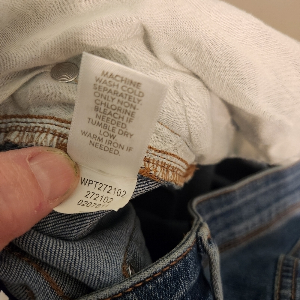 J. Jill Jeans Authentic Fit slim Ankle, Sz 12 - Picture 6 of 7